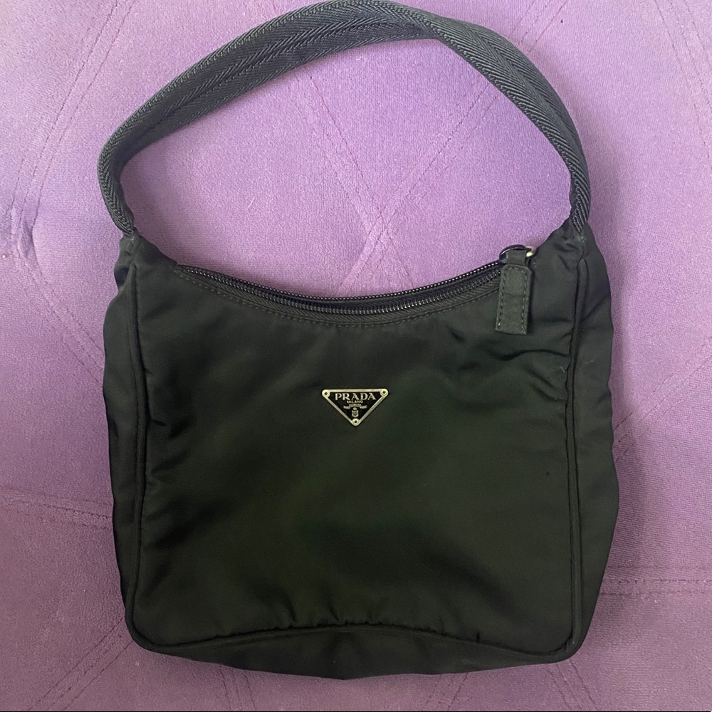 Prada Mini Tessuto Hobo shoulder bag
